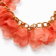 Narangi Kali | Floral Statement Necklace & Earrings Set